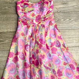 Nanette Lepore bright floral mini dress